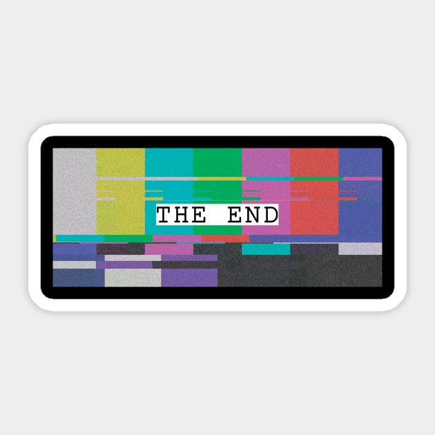 THE END Sticker by DrawingsFromMarina